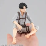 ATTACK ON TITAN PALM SIZE SQUAD CAPTAIN LEVI G.E.M. STATUE - immagine 2