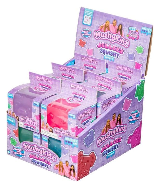 x_boti40511 Mushykinz Squeeze Figures Jelleez Blind Box Display (12) - immagine 1