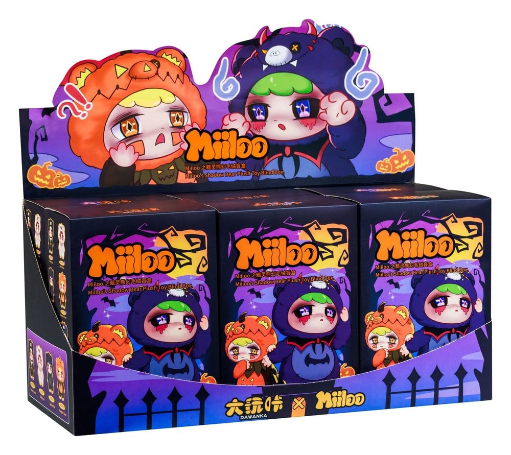 x_boti40629 Miiloo Plush Figures Halloween Blind Box Display (6) - immagine 1