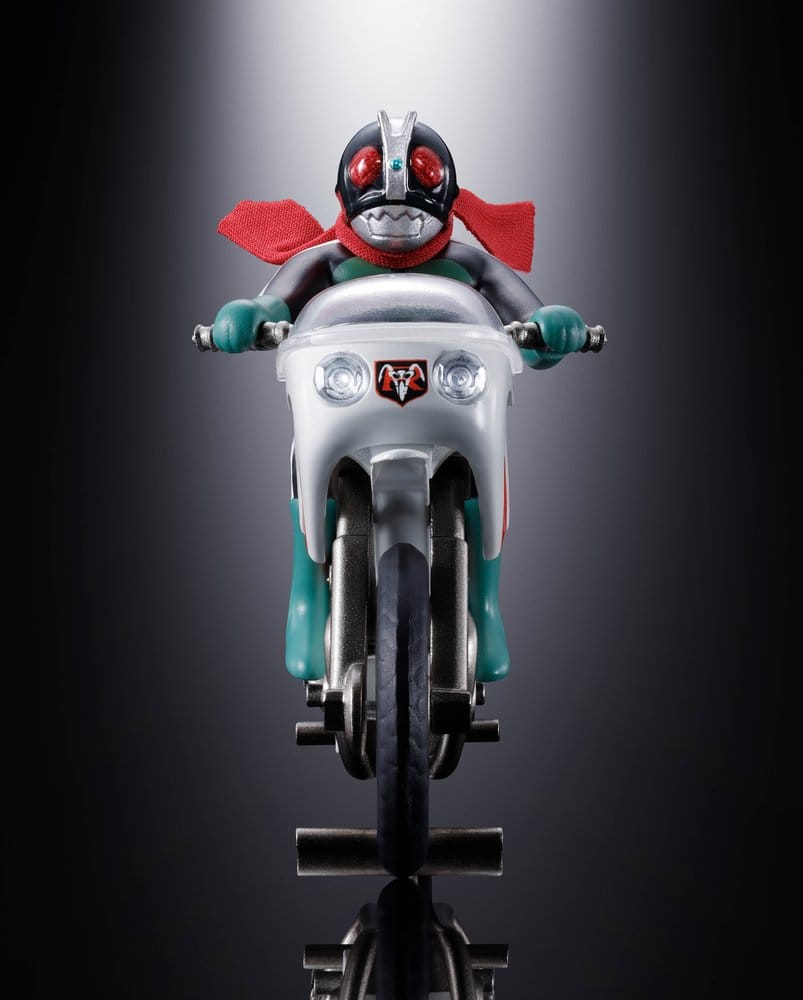 x_btn69856 Kamen Rider Chogokin Diecast Action Figure Cyclone (Masked Rider 2) 9 cm - immagine 1