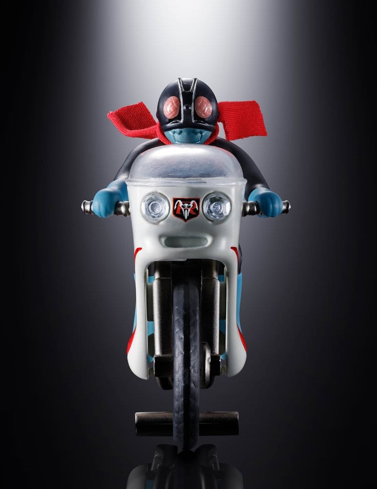 x_btn72148 Kamen Rider Chogokin Diecast Action Figure Cyclone (Masked Rider 1) 9 cm - immagine 1