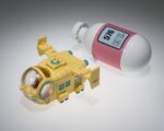 Dragon Ball Z Changearts Action Figure Hoi-Poi Capsule No. 576 Bulma's Airplane 8 cm - immagine 3