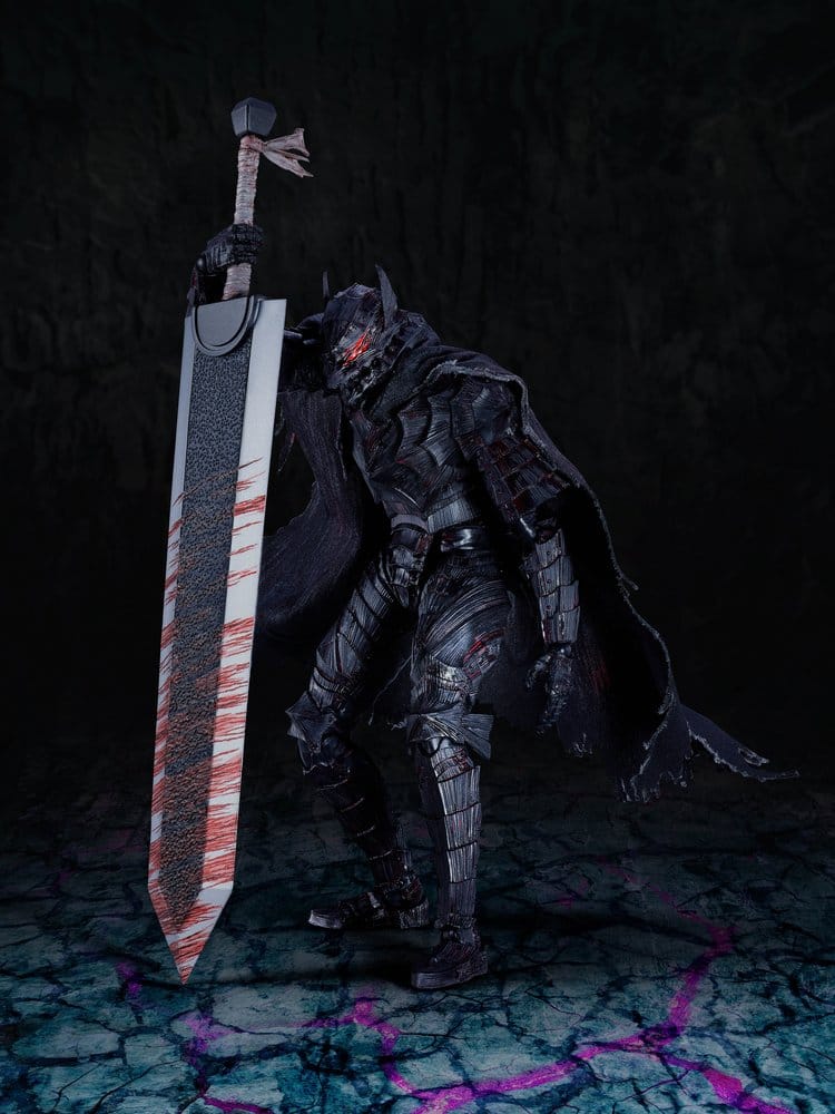 x_btn73632 Berserk S.H.Figuarts Action Figure Guts (Berserker Armor) -Heat of Passion- Battle Ver. 16 cm - immagine 1