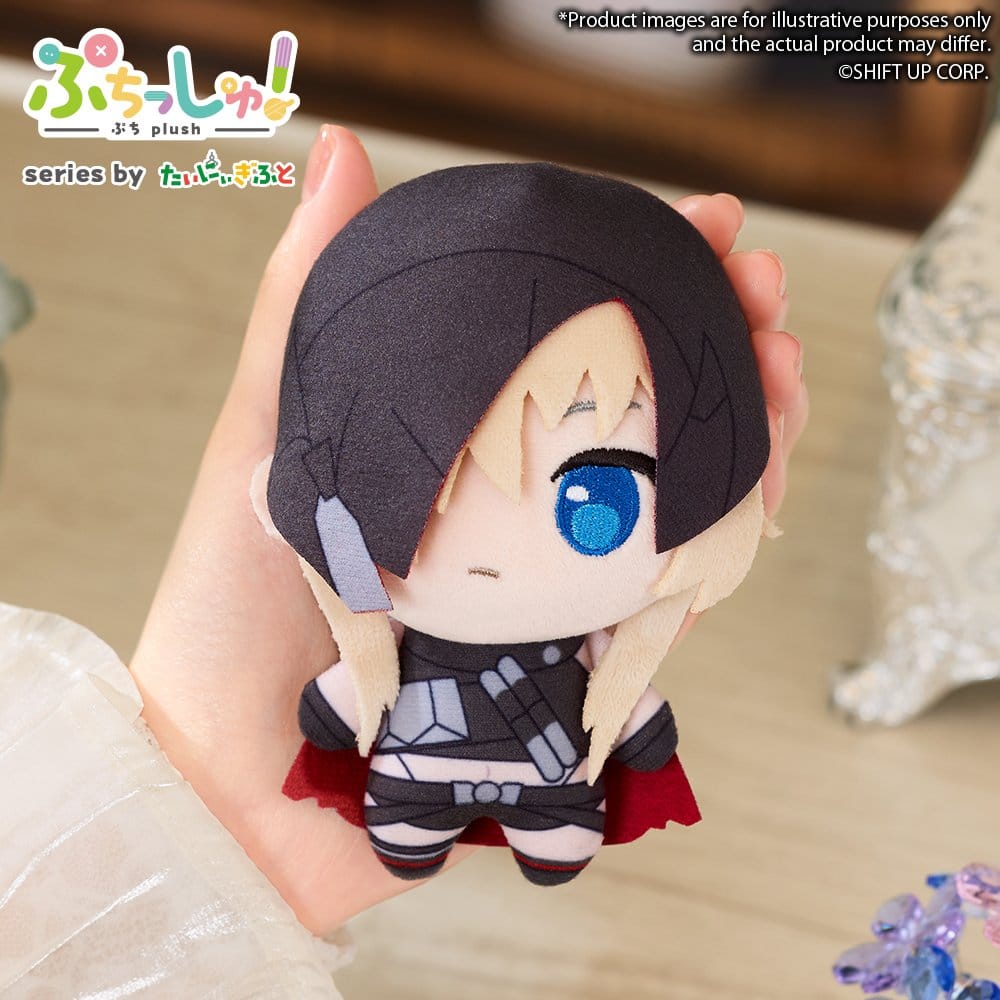 x_buro46483 Puchish! Goddess of Victory: NIKKE Plush Figure Vol. 4 Grave 12 cm - immagine 1