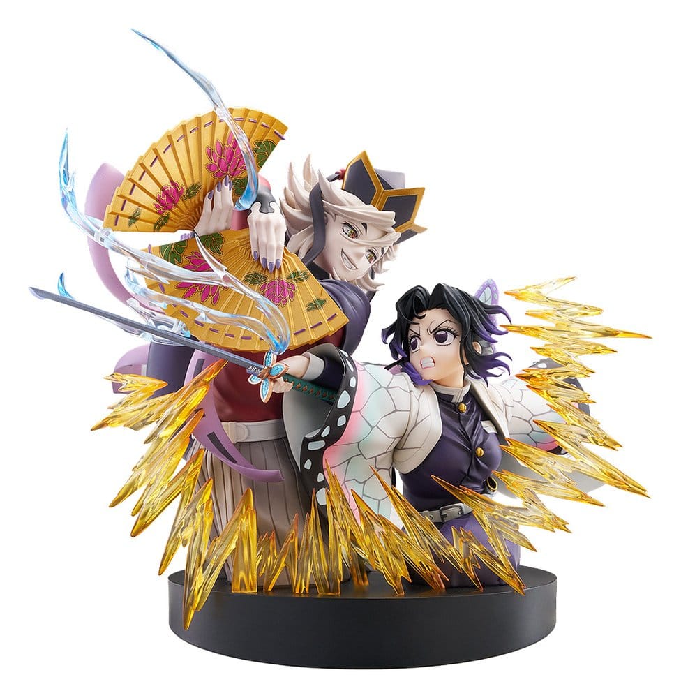 x_clnl94397 Demon Slayer: Kimetsu no Yaiba PVC Figures 2-Pack Shinobu Kocho & Doma 18 cm - immagine 1