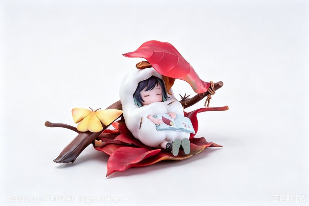 x_eusu72009 Original Character PVC Figure 1/1 The Arrival of Autumn Normal Edition 11 cm - immagine 1
