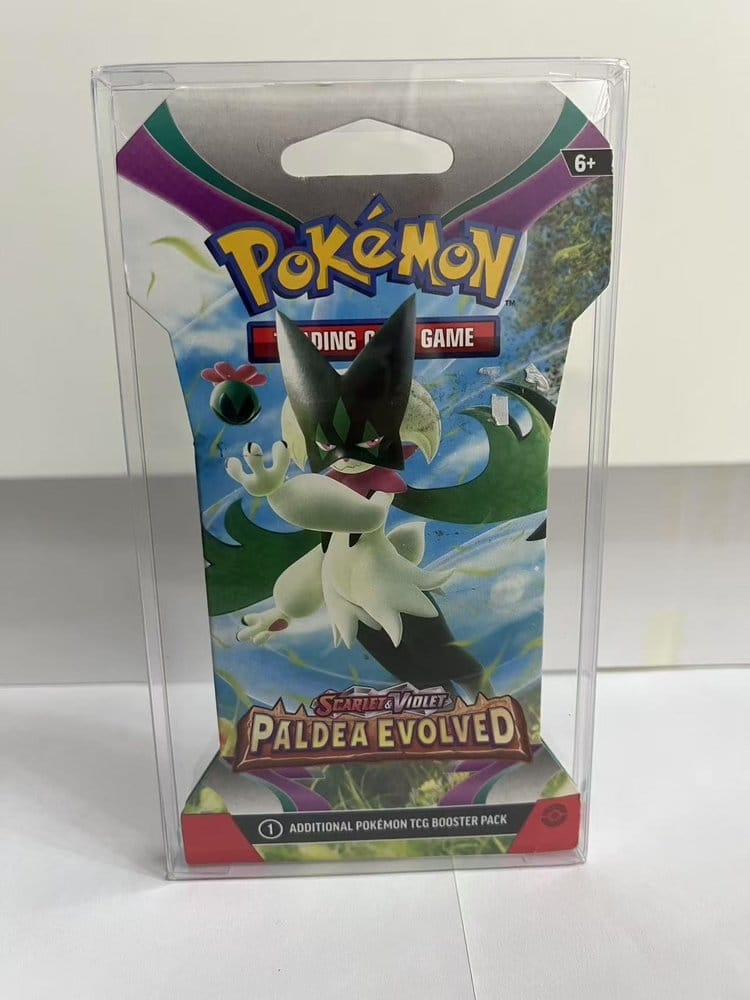 x_evo-0082 Evoretro PET Protectors for Pokémon TCG Booster Pack 0 mm (10-Pack) - immagine 1