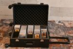 Evoretro Trading Card Luggage Wheeled Case 5-Rows Round Aluminum 56.0 x 35.4 cm - immagine 6