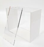 Evoretro Magnetic Acrylic Display Case for ETB with Colored Sides - White - immagine 2