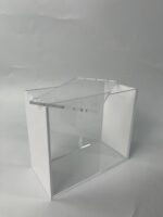 Evoretro Magnetic Acrylic Display Case for ETB with Colored Sides - White - immagine 3