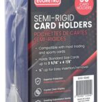 Evoretro Card Holders 200-Pack Semi-Rigid 8 x 12 cm