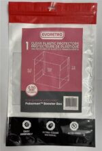 Evoretro PET Display Case Protector for Pokémon Booster Box (1-Pack)