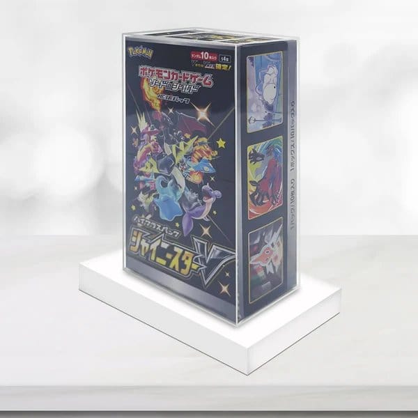 x_evo-3411 Evoretro PET Protectors 5-Pack for Pokémon Japanese Booster Box Small - immagine 1