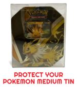 Evoretro PET Protectors 5-Pack for Pokémon Medium Tins 12x8x15cm - immagine 6