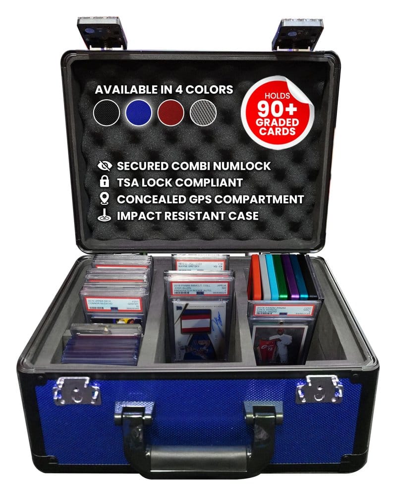 x_evo-9000 Evoretro Trading Card Storage Box for 90 Cards X Blue - immagine 1