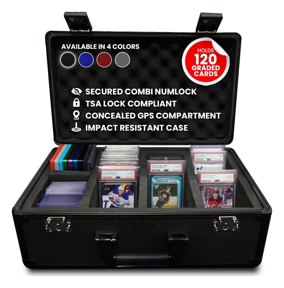 x_evo-9024 Evoretro Trading Card Storage Box for 120 Cards XL Black - immagine 1