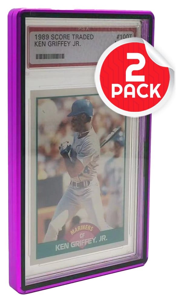 x_evo-9529 Slab Case Protectors for PSA Graded Cards Purple - immagine 1