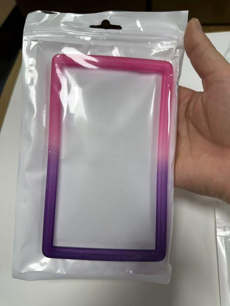 x_evo-bum-psa-ppg-1 Evoretro Bumper for PSA Graded Card Slab Gradient Pink-Purple Glitter - immagine 1