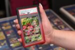 Evoretro Bumper for PSA Graded Card Slab Gradient Red-Black Glitter - immagine 2