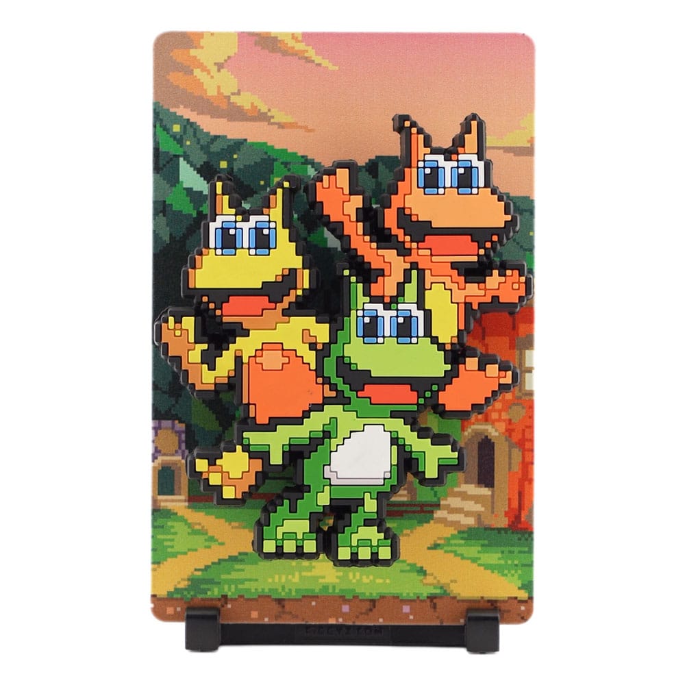 x_fgz-bjkjs01 Banjo-Kazooie FiGGYZ Magnet Collectible Jinjos 11 cm - immagine 1