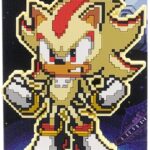 Sonic the Hedgehog (Modern) FiGGYZ Magnet Collectible Super Shadow 11 cm