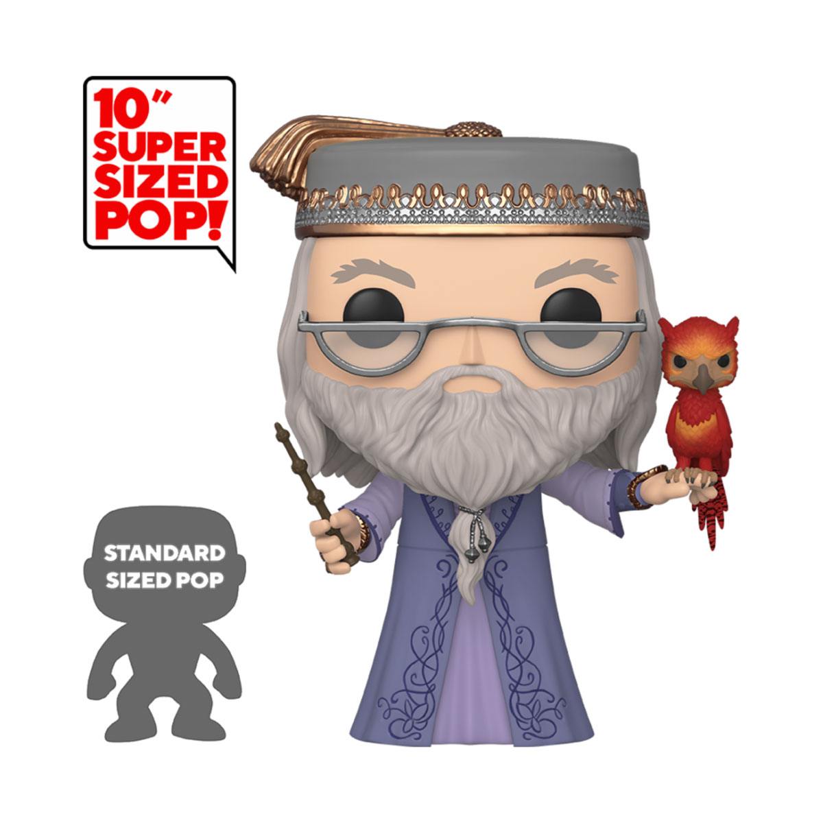 x_fk48038 Harry Potter Super Sized POP! Movies Vinyl Figure Dumbledore 25 cm - immagine 1
