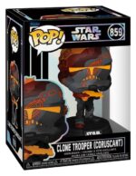 Star Wars POP! Vinyl Bobblehead Figure Clone Trooper (Coruscant) 9 cm - immagine 2