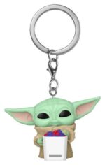 Star Wars: The Mandalorian and Grogu Pocket POP! Vinyl Keychains 4 cm Grogu with Popcorn Display (12)