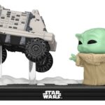 Star Wars: The Mandalorian and Grogu POP! Moment Vinyl Figures Grogu with Polar Mouse Droid 9 cm