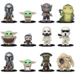 Star Wars Mystery Mini Figures 5 cm The Mandalorian and Grogu Series 2 Display (12)