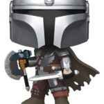 Star Wars: The Mandalorian and Grogu POP! Vinyl Figure The Mandalorian (Dual Wield) 9 cm