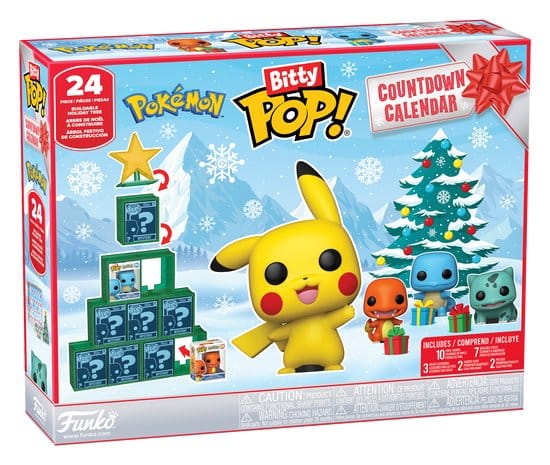 x_fk92307 Pokémon Bitty POP! 24 Day Countdown Advent Calendar - immagine 1