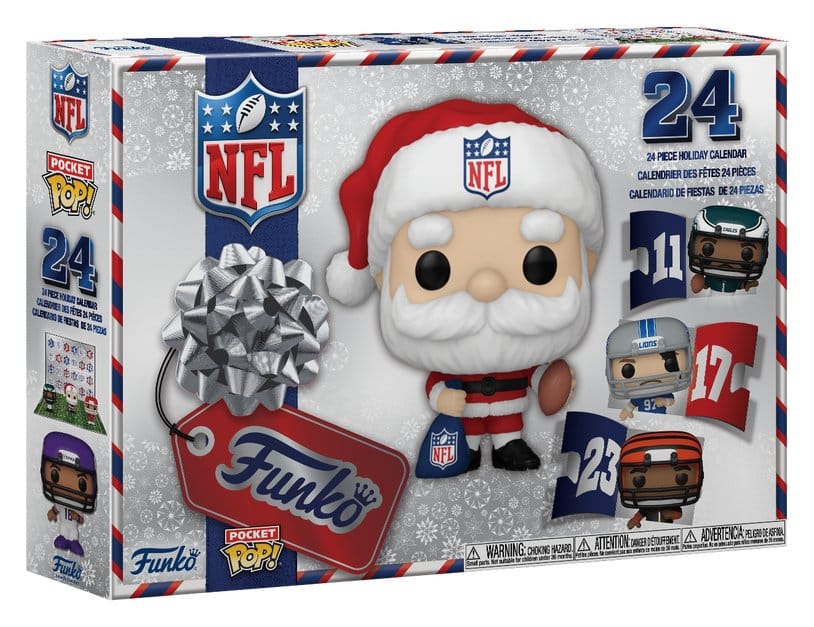 x_fk92918 NFL Pocket POP! 24 Day Countdown Advent Calendar - immagine 1