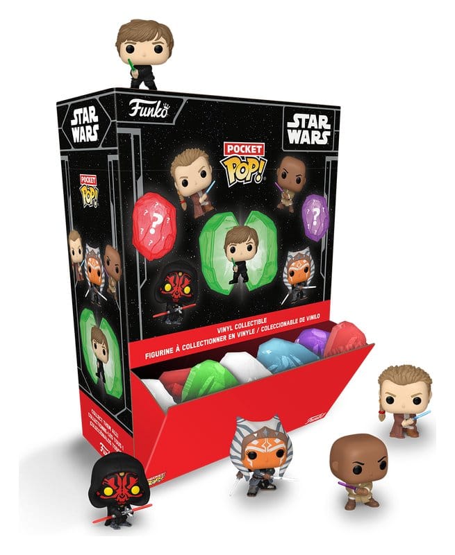 x_fk92920 Star Wars Mystery Pocket POP! Vinyl Figure Kyber Crystals 4 cm Display (12) - immagine 1
