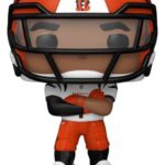 NFL POP! Vinyl Figure : Bengals- Ja'Marr Chase (clear visor) 9 cm