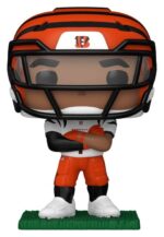 NFL POP! Vinyl Figure : Bengals- Ja'Marr Chase (clear visor) 9 cm