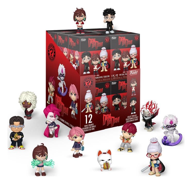 x_fk93406 DanDaDan Mystery Mini Figures 5 cm Display (12) - immagine 1
