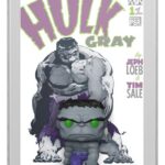 Marvel POP! Comic Covers Vinyl Figure Gray Hulk 9 cm