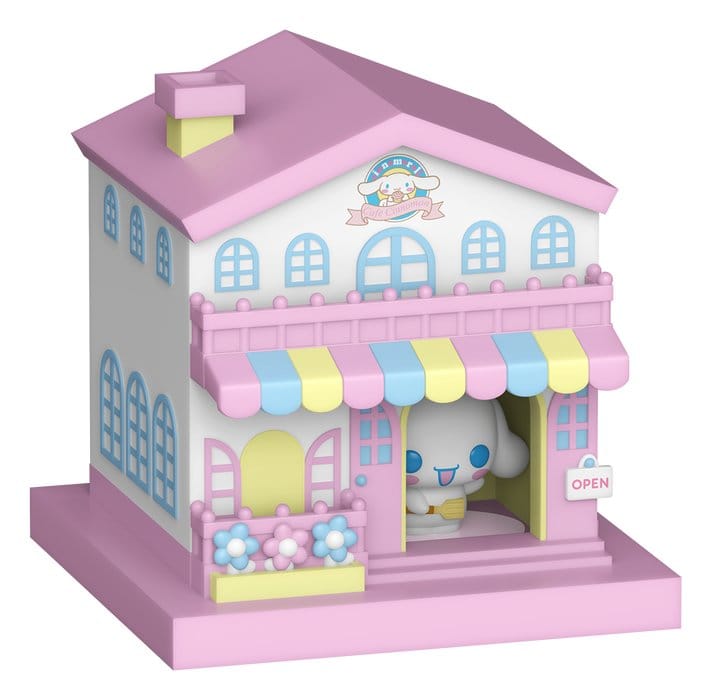 x_fk93566 Sanrio Bitty POP! Town Vinyl Figure Cafe Cinnamoroll w/C - immagine 1