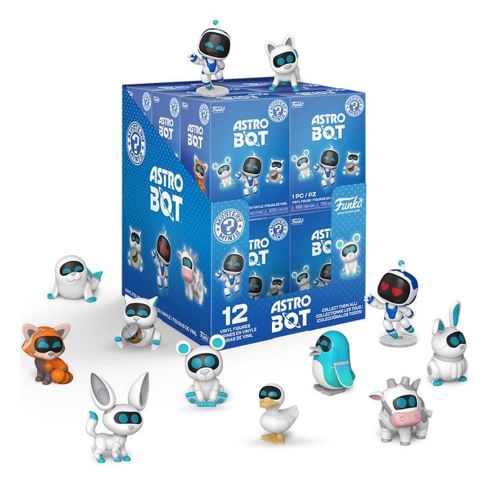 x_fk93675 Astro Bot Mystery Mini Figures 7 cm Display (12) - immagine 1