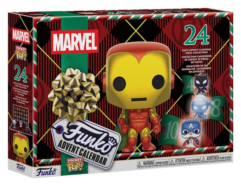 x_fk94355 Marvel Pocket POP! 24 Day Countdown Advent Calendar - immagine 1