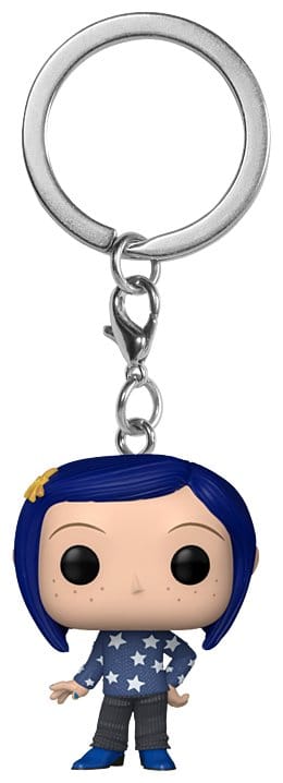 x_fk94770 Coraline POP! Vinyl Keychains 4 cm Coraline Sweater Display (12) - immagine 1