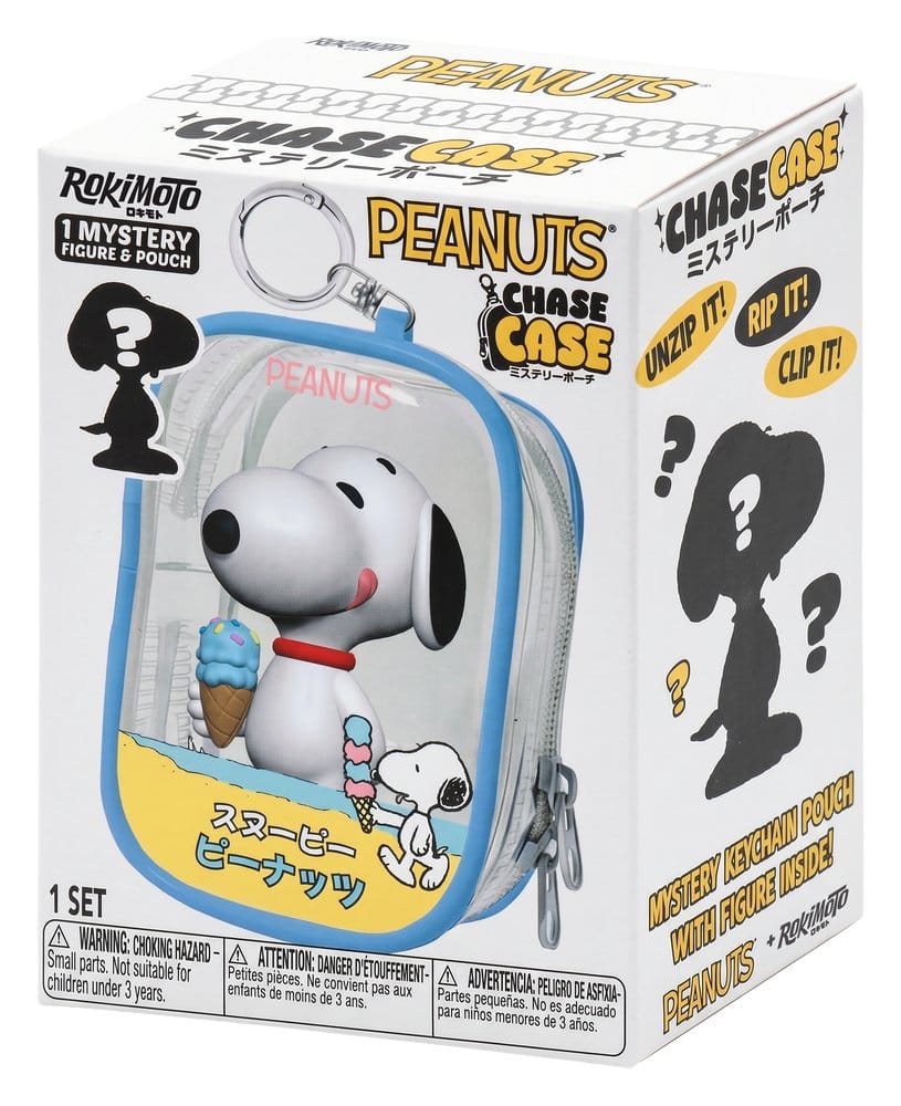 x_fnmk-40636 Peanuts Keychain Pouch Snoopy S1 Blind Box Display (12) - immagine 1