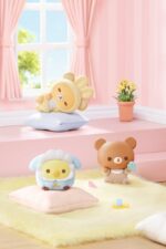 Rilakkuma Nuonuo Baby Series Blind Box Mini Figures Cubby Face Display (4) - immagine 2
