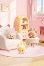 Rilakkuma Nuonuo Baby Series Blind Box Mini Figures Cubby Face Display (4) - immagine 3