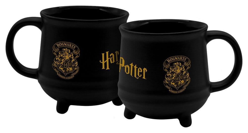 x_gdl15294 Harry Potter Mug Hogwarts Crest Cauldron Design 560ml - immagine 1
