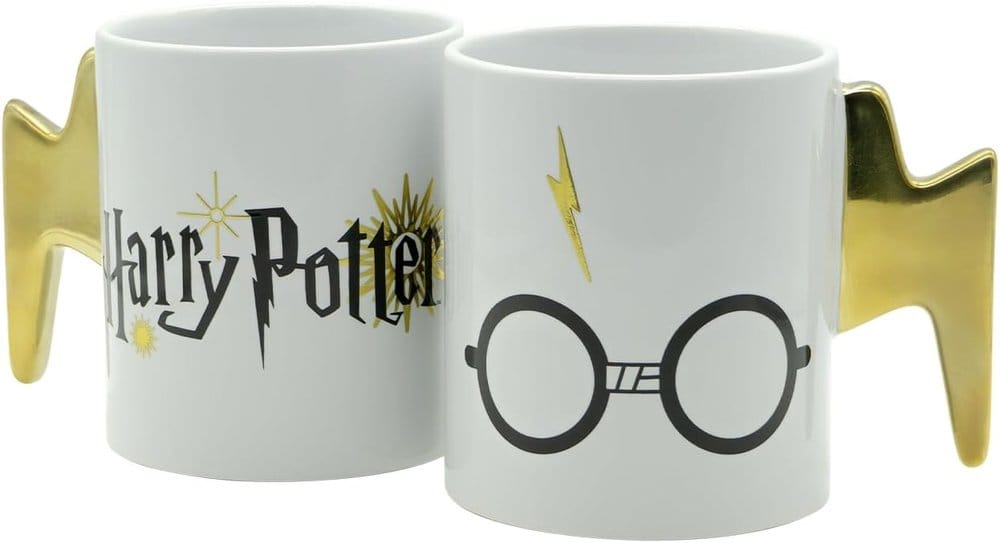 x_gdl15295 Harry Potter Mug Glasses Lightning Handle 460 ml - immagine 1