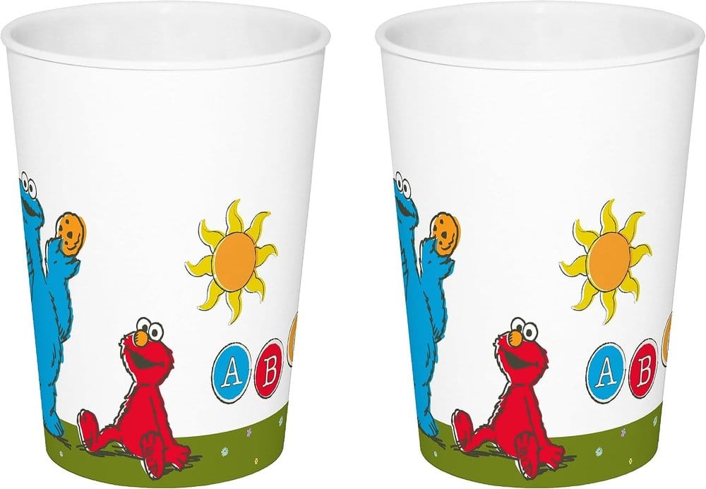 x_gdl15350 Sesame Street Cup Vintage Kids 2-Pack 330ml - immagine 1