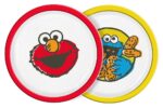 Sesame Street Plate Vintage Kids 2-Pack 22 cm