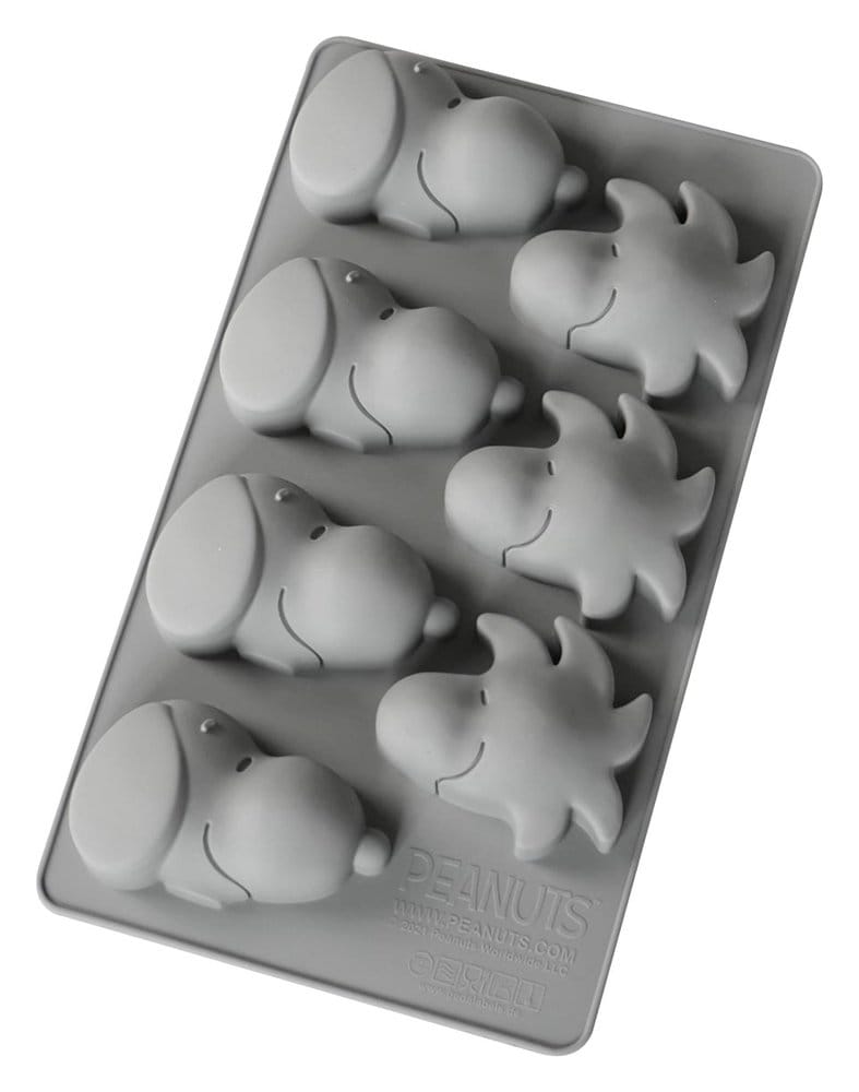 x_gdl16563 Peanuts Silicone Muffin Tray Snoopy & Woodstock grey - immagine 1